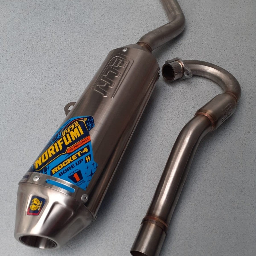 NORIFUMI ROCKET-4 EXHAUST (XPULSE 200 FULL SYSTEM)