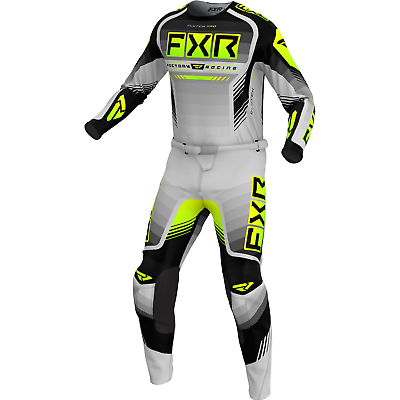 FXR CLUTCH PRO MX COMBO KIT (GREY HIVIS)