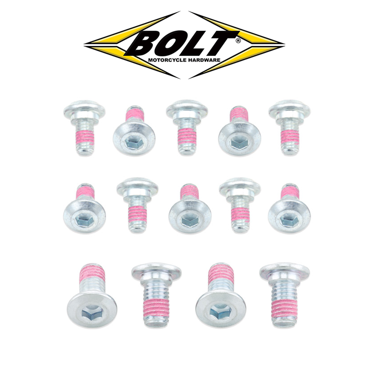 BOLT MOTORCYCLE HARDWARE ROTOR BOLTS