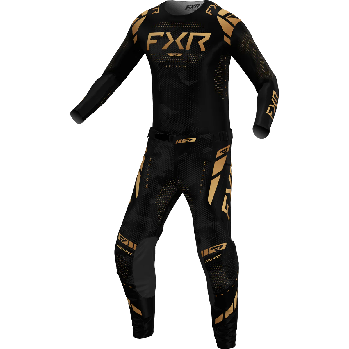FXR Yth Helium MX Jersey & Pant