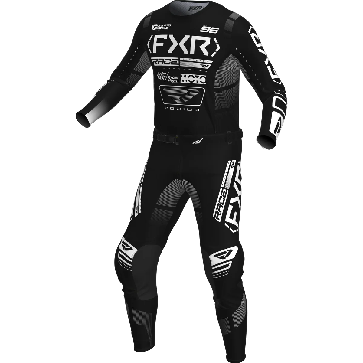 FXR Yth Podium MX Jersey & Pant