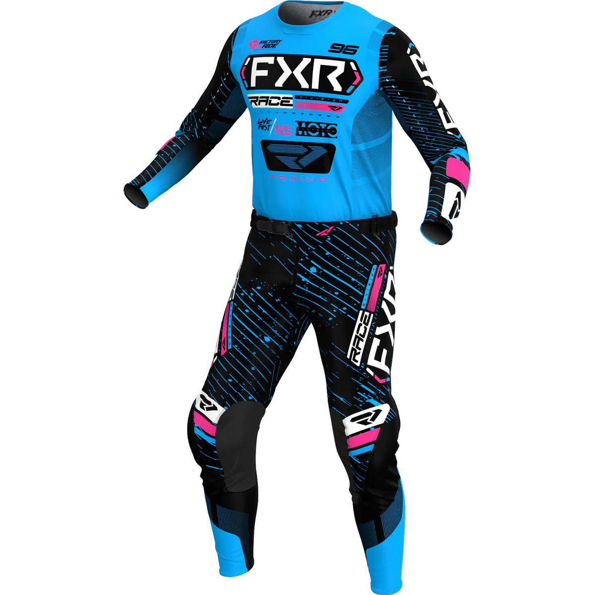 FXR Yth Podium MX Jersey & Pant