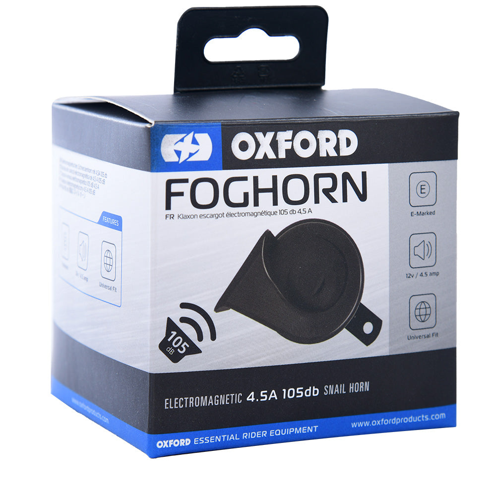 OXFORD FOGHORN 12V MOTORCYCLE HORN