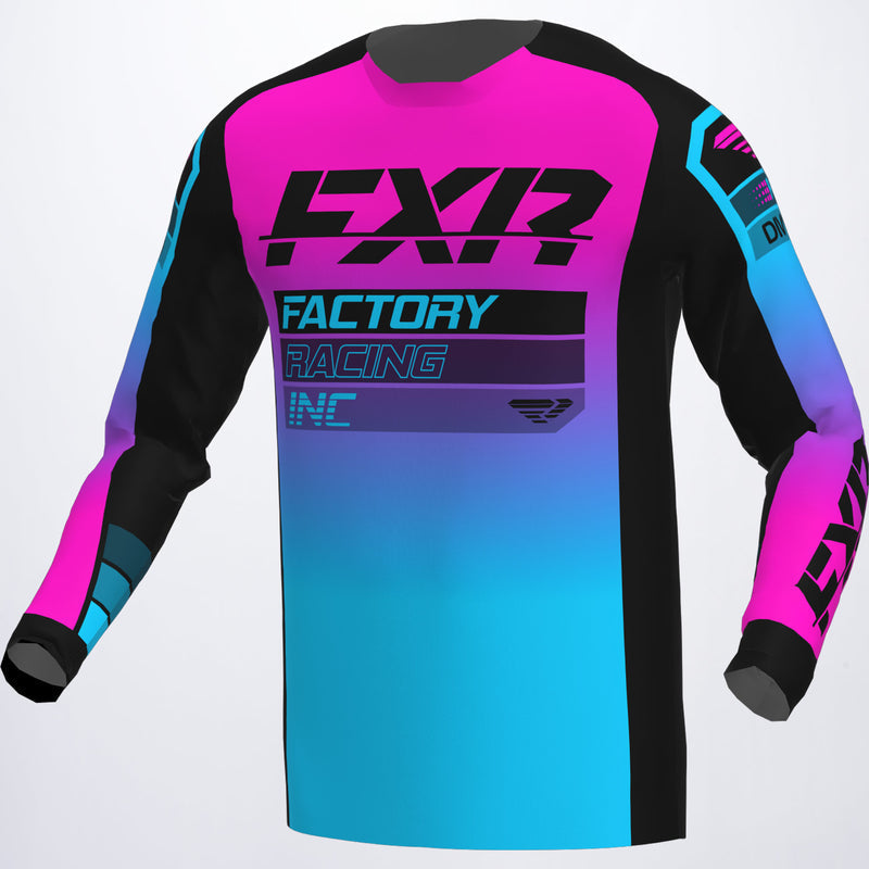 FXR CLUTCH MX COMBO (BLACK SKY PINK)