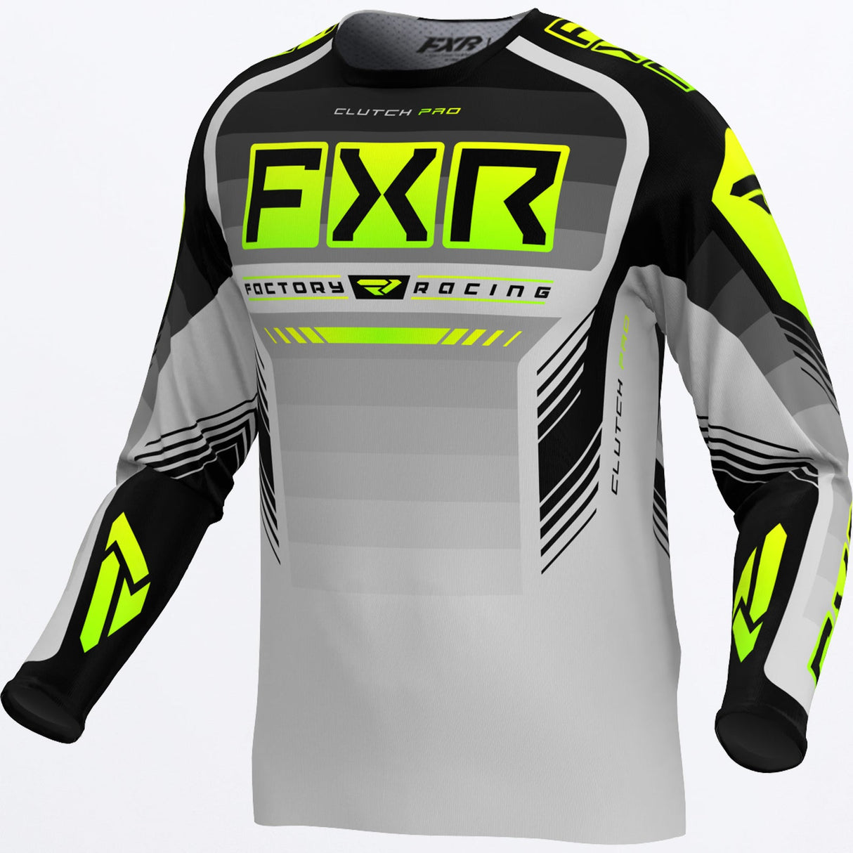 FXR CLUTCH PRO MX COMBO KIT (GREY HIVIS)