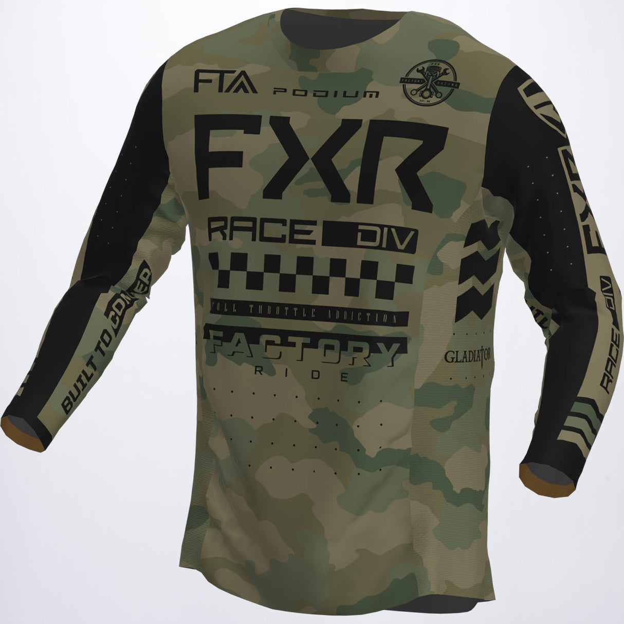FXR PODIUM GLADIATOR MX COMBO KIT (CAMO)