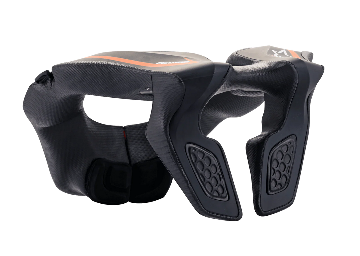 Youth Neck Brace / Support - Black/Orange