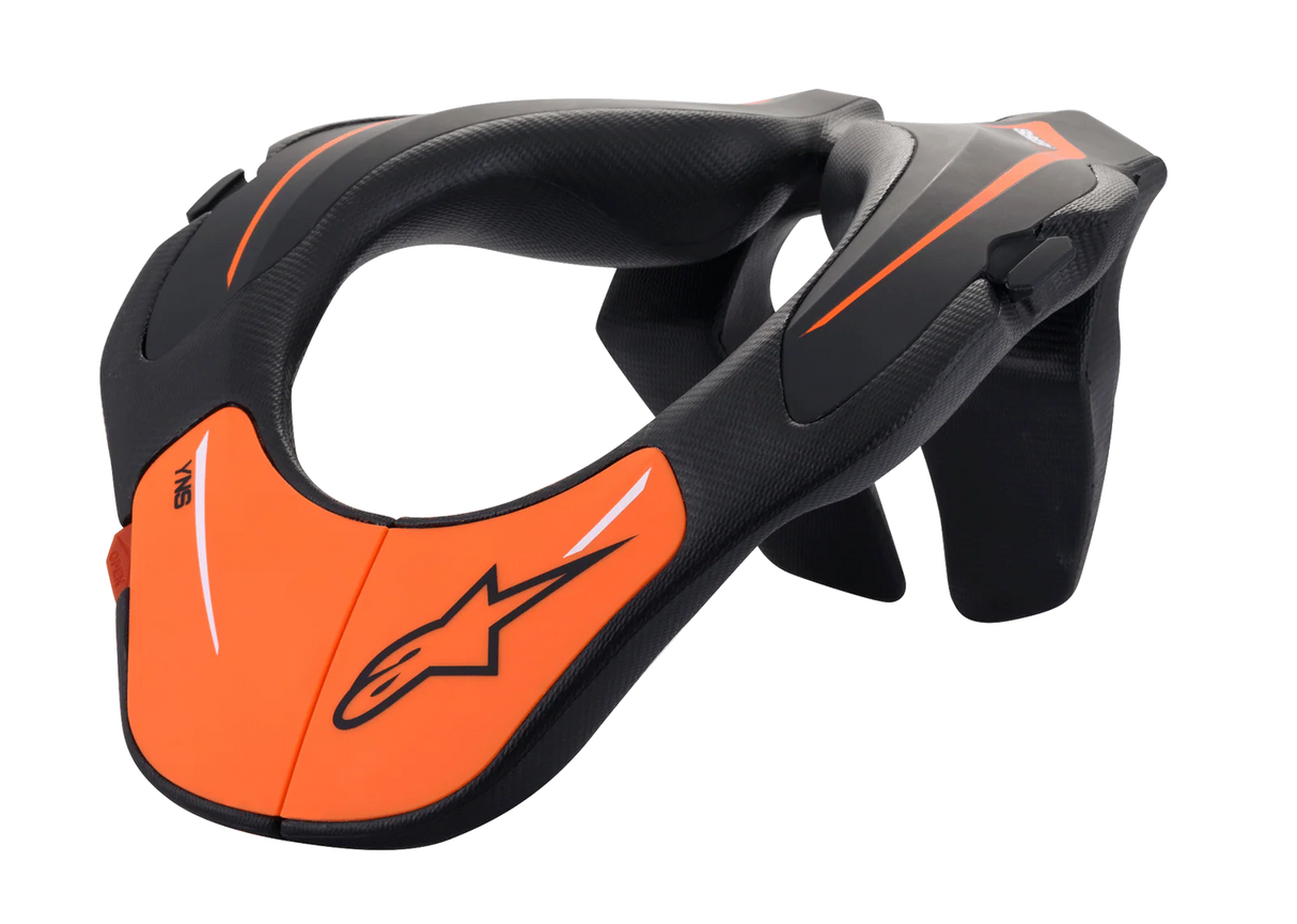 Youth Neck Brace / Support - Black/Orange