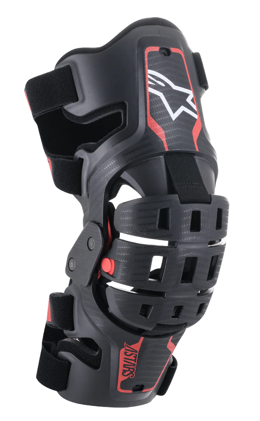ALPINESTARS BIONIC 5S YOUTH KNEE BRACE BLACK/RED