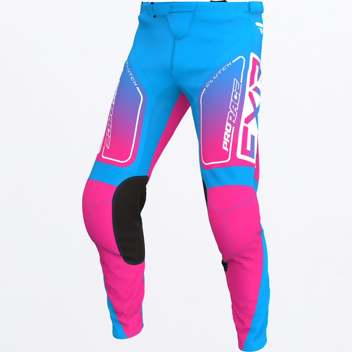 FXR CLUTCH MX COMBO (CYAN E-PINK)