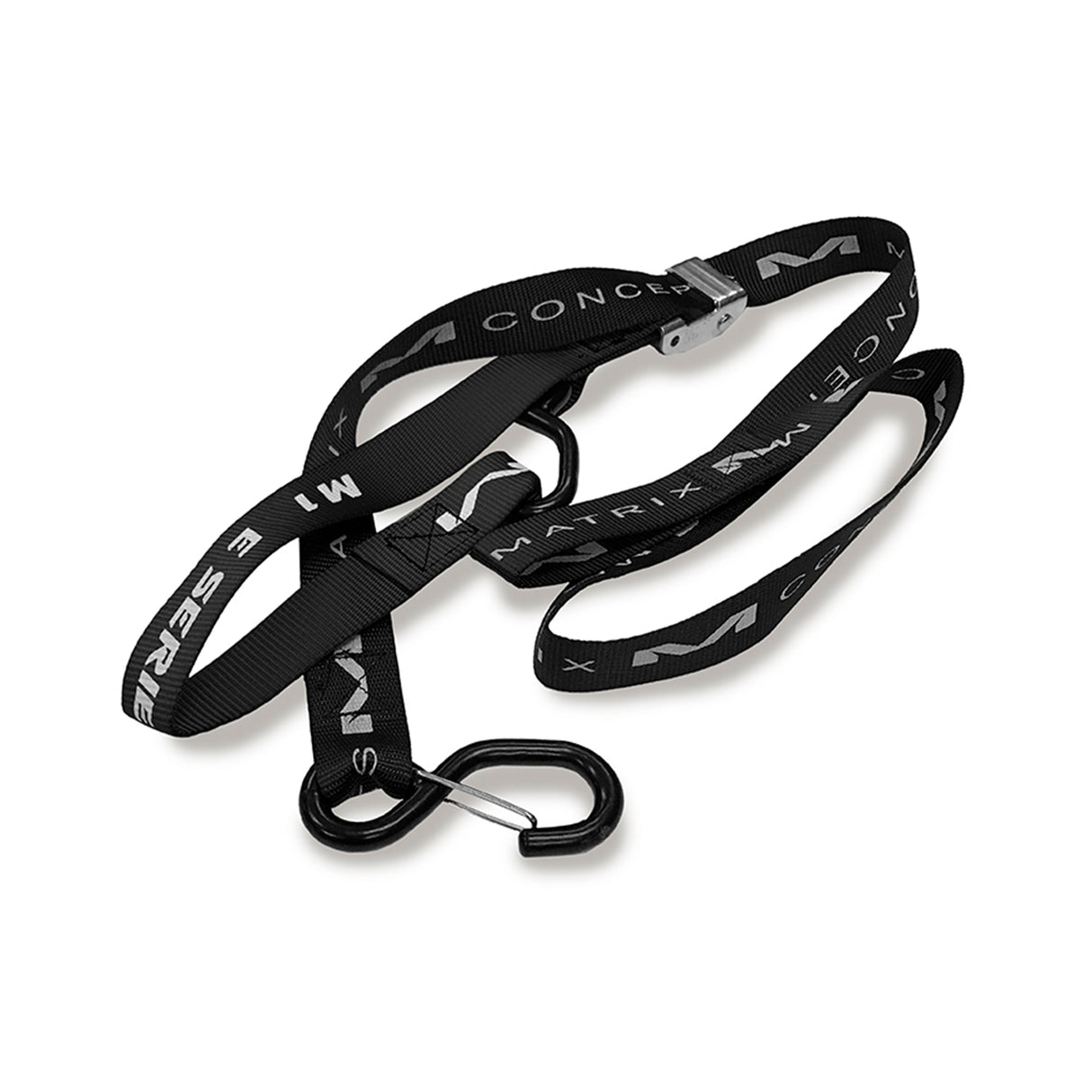 MATRIX E SERIES 1 INCH TIE DOWN SET BLACK