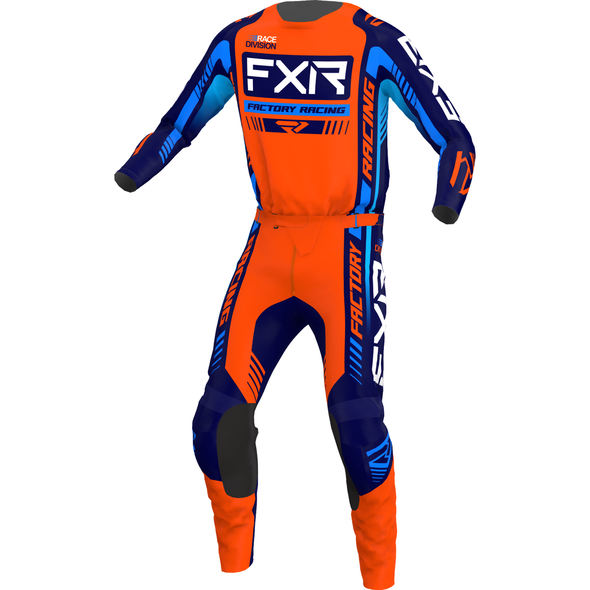 FXR CLUTCH PRO MX COMBO KIT (ORANGE NAVY)