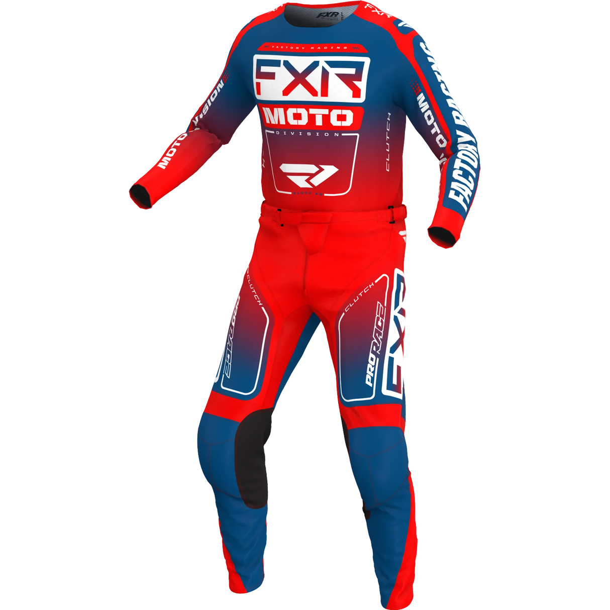 FXR CLUTCH MX COMBO KIT (SLATE RED)