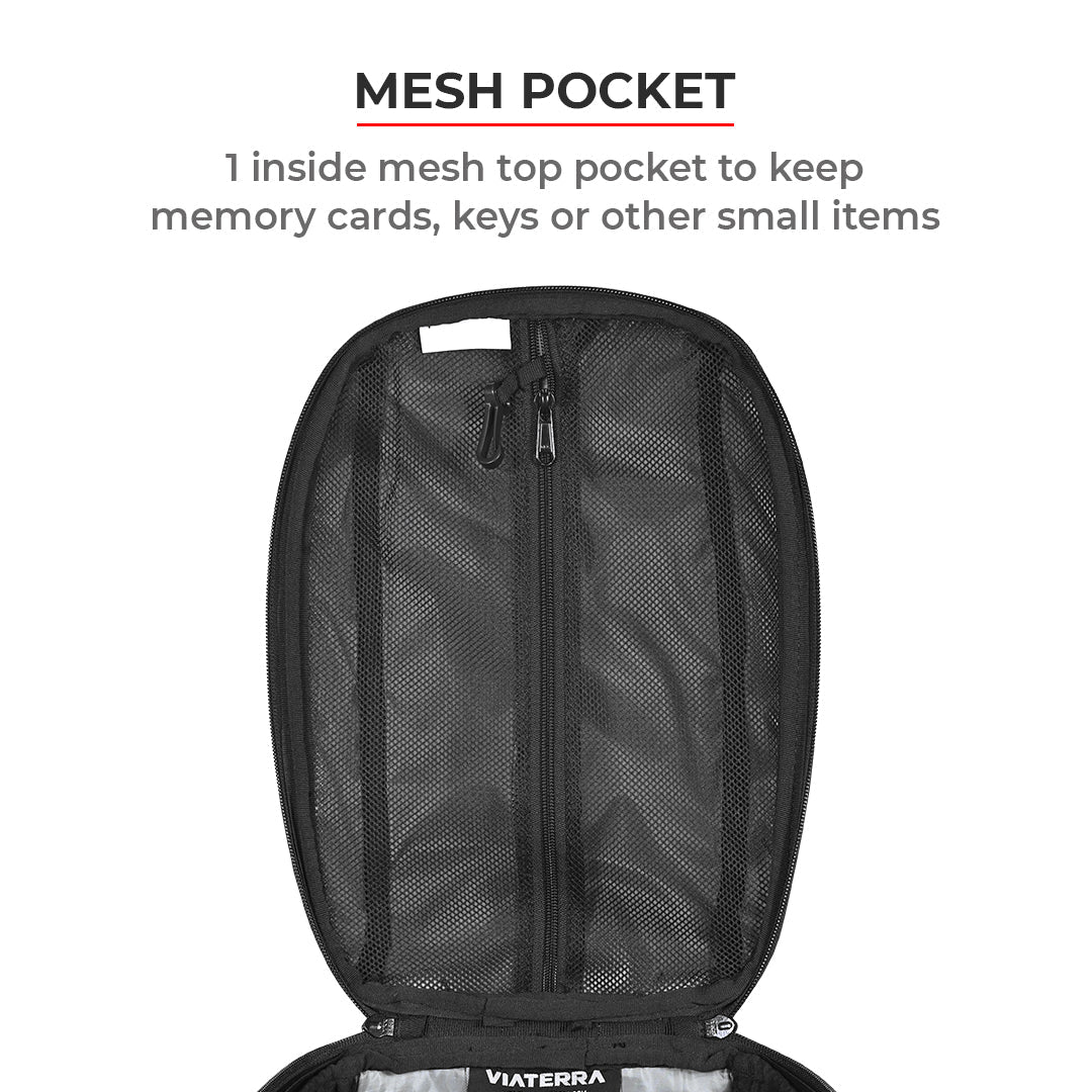VIATERRA FLY MAGNETIC - MOTORCYCLE TANK BAG (MAGNET BASED)