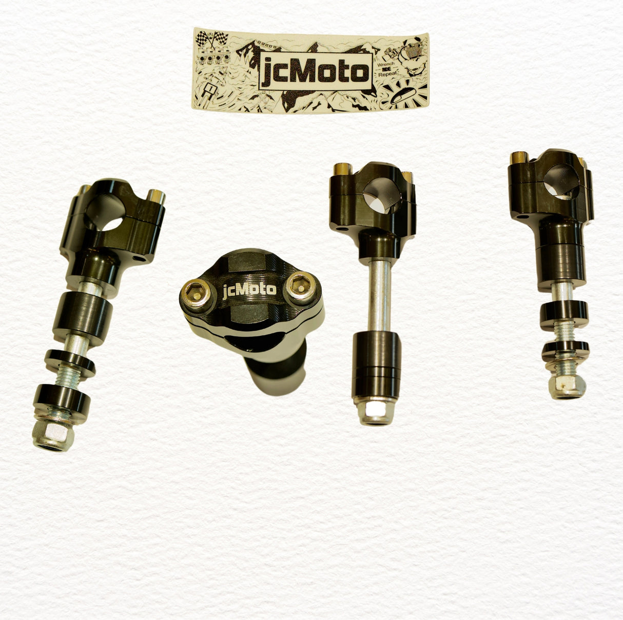 JC MOTO Kawasaki KLX230 - jcMoto handlebar risers