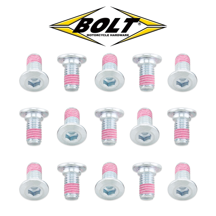 BOLT MOTORCYCLE HARDWARE ROTOR BOLTS