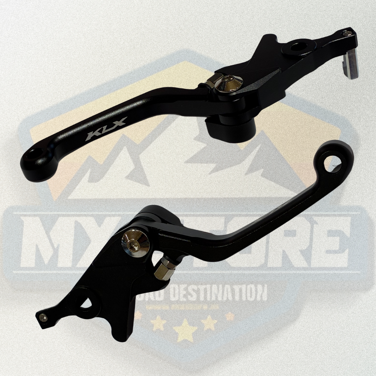 KLX230 pivot levers – clutch and brake lever set