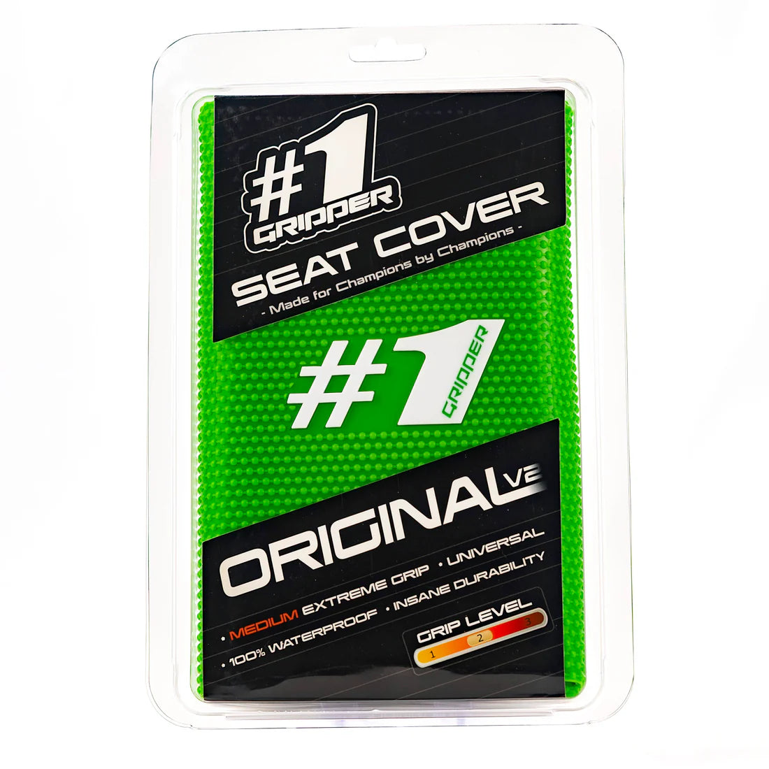 #1GRIPPER ORIGINAL V2 Seat Cover - Green