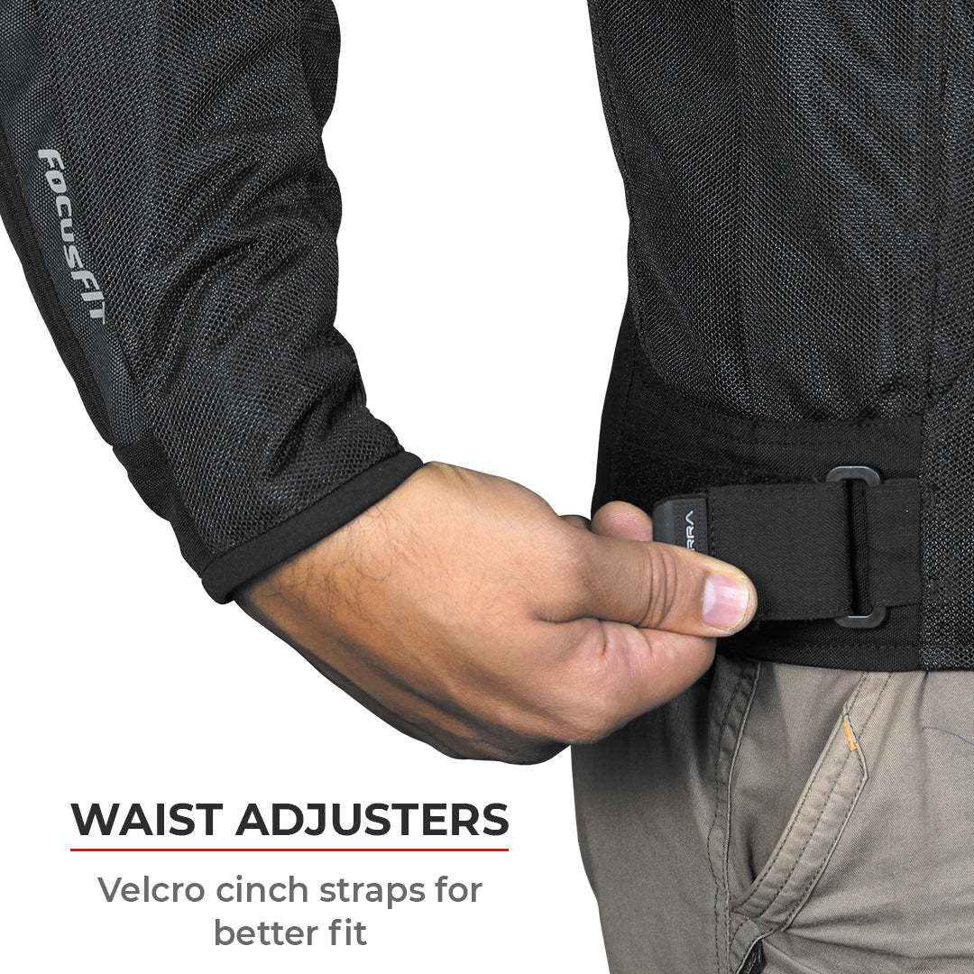 VIATERRA SPENCER STREET MESH MOTORCYCLE JACKET