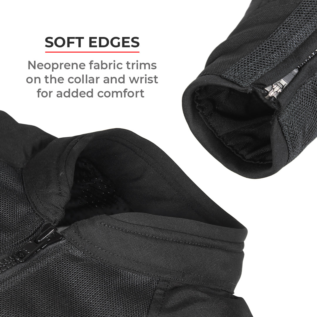 VIATERRA SPENCER STREET MESH MOTORCYCLE JACKET