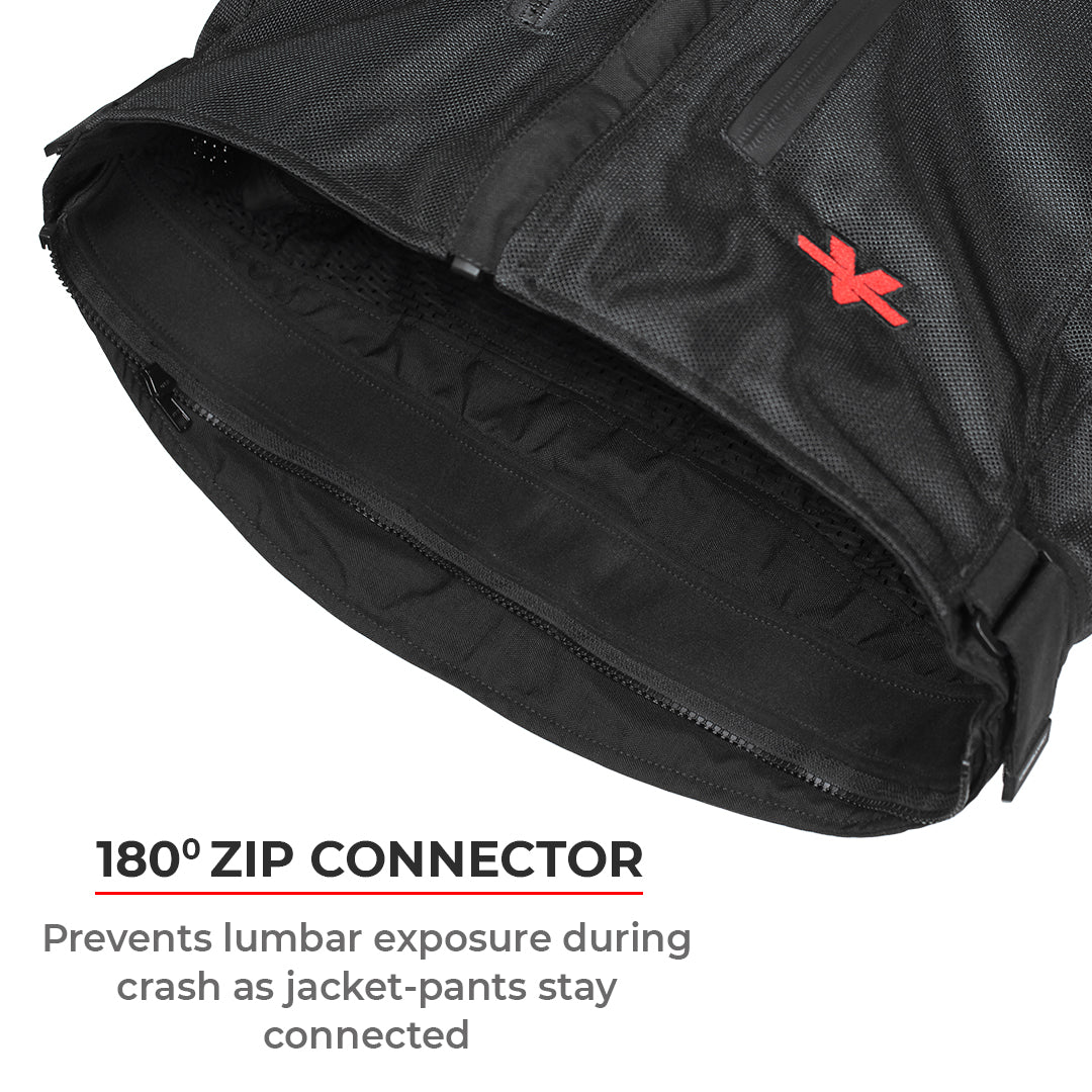 VIATERRA SPENCER STREET MESH MOTORCYCLE JACKET