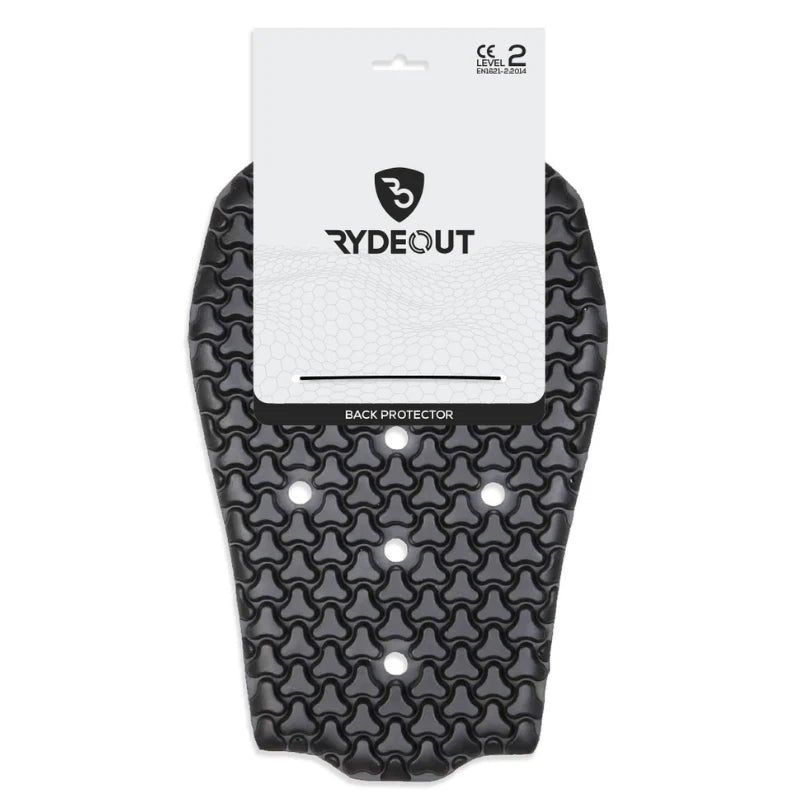 RYDEOUT BACK PROTECTOR - TRIPLEFEX