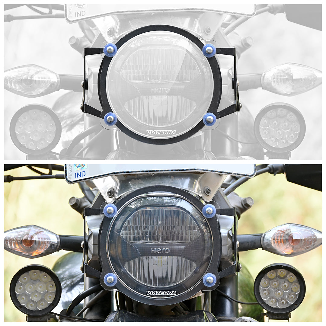 VIATERRA HEADLIGHT GUARD CLEAR SHIELD
