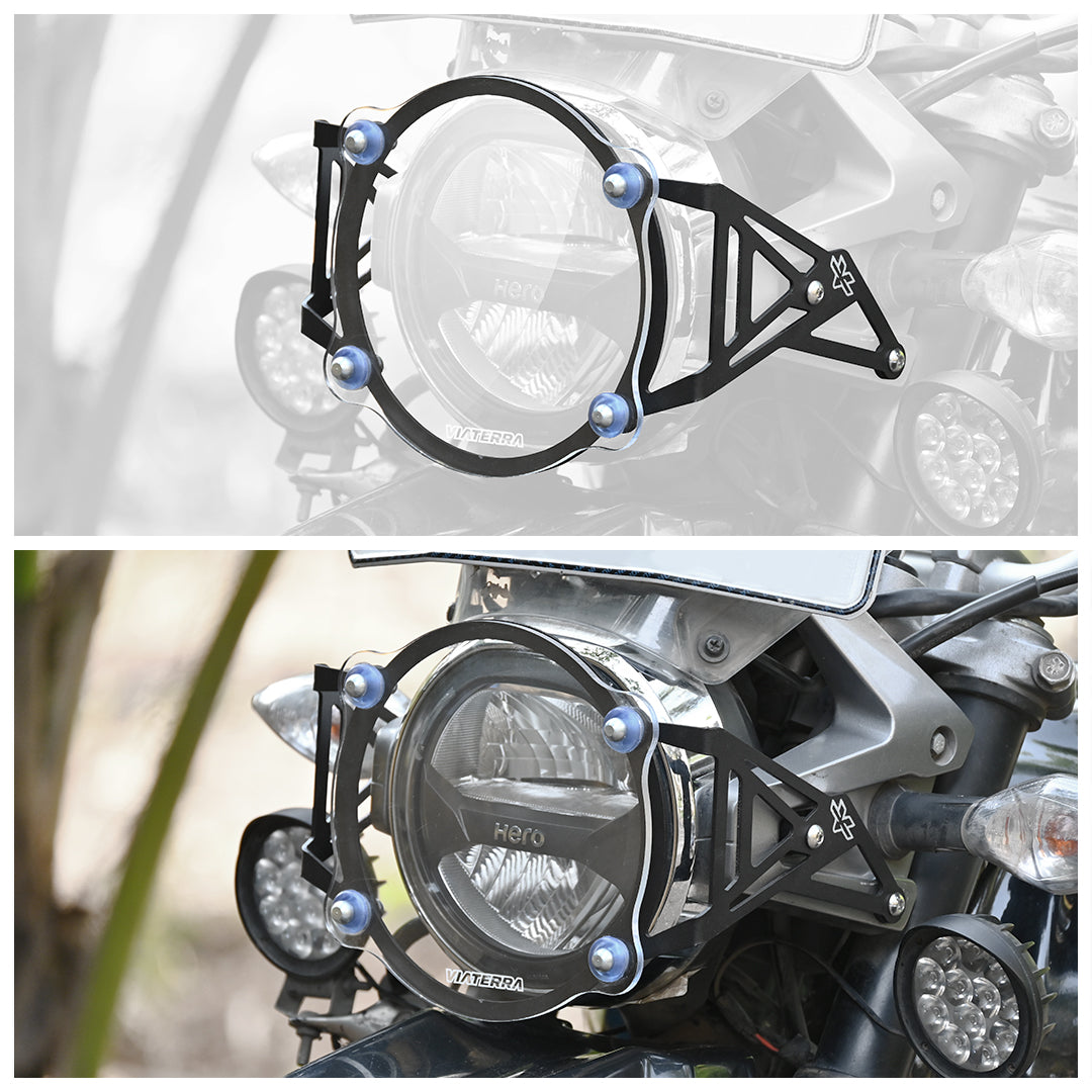 VIATERRA HEADLIGHT GUARD CLEAR SHIELD