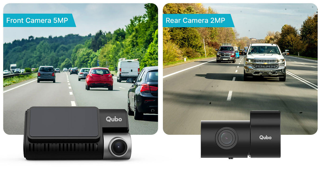 QUBO DASHCAM PRO 3K W/ PARKING MONITORING