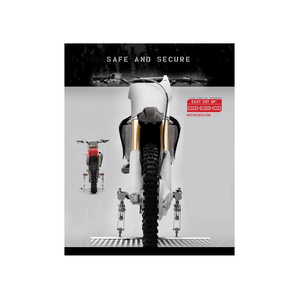 MOTO CINCH MX - L-TRACK (AIR LINE TRACK MODEL)