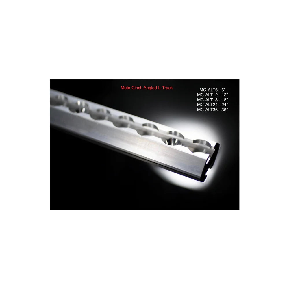 MOTOCINCH MOTO TRACK ANGLED ALUMINIUM L-TRACK (AIRLINE TRACK)
