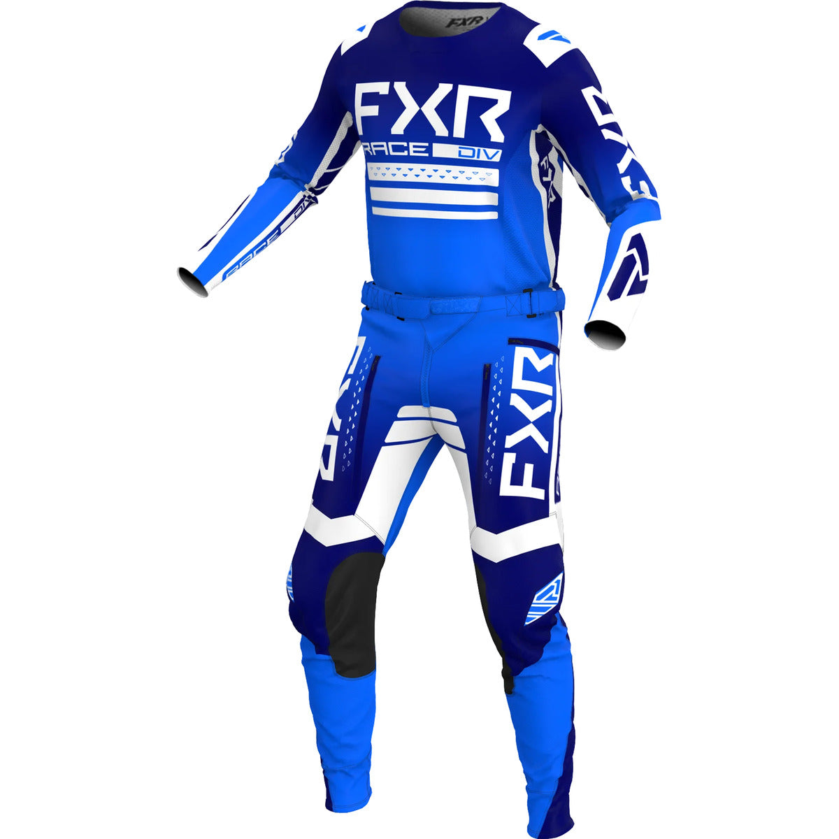 FXR CONTENDER MX COMBO KIT (NAVY BLUE)