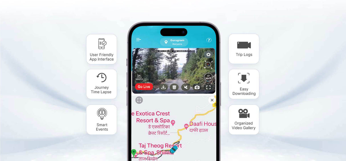 QUBO DASHCAM PRO 3K W/ PARKING MONITORING