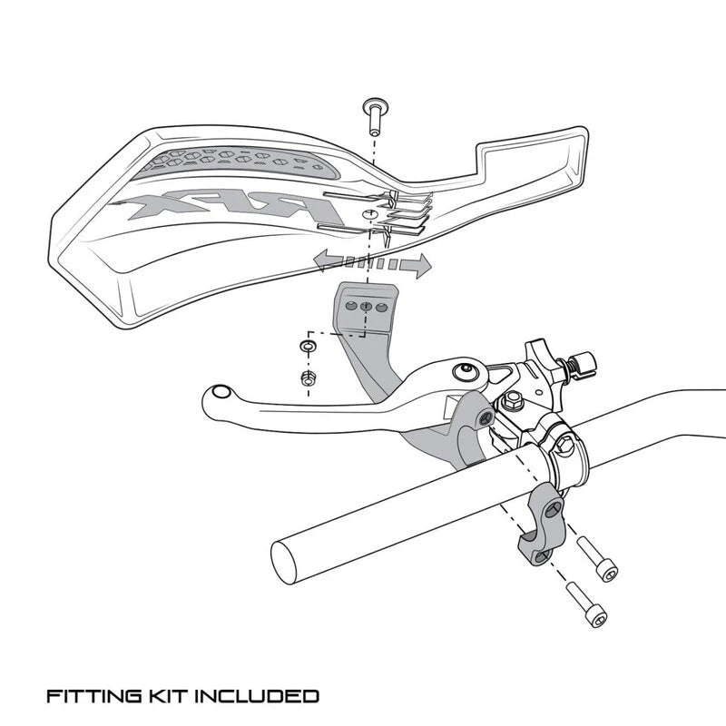 RFX RACE SERIES HANDGUARD GREEN INC MOUNT KIT