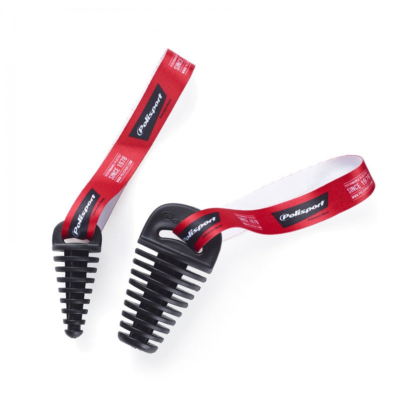 Polisport Muffler Plugs Black for 4-Strokes