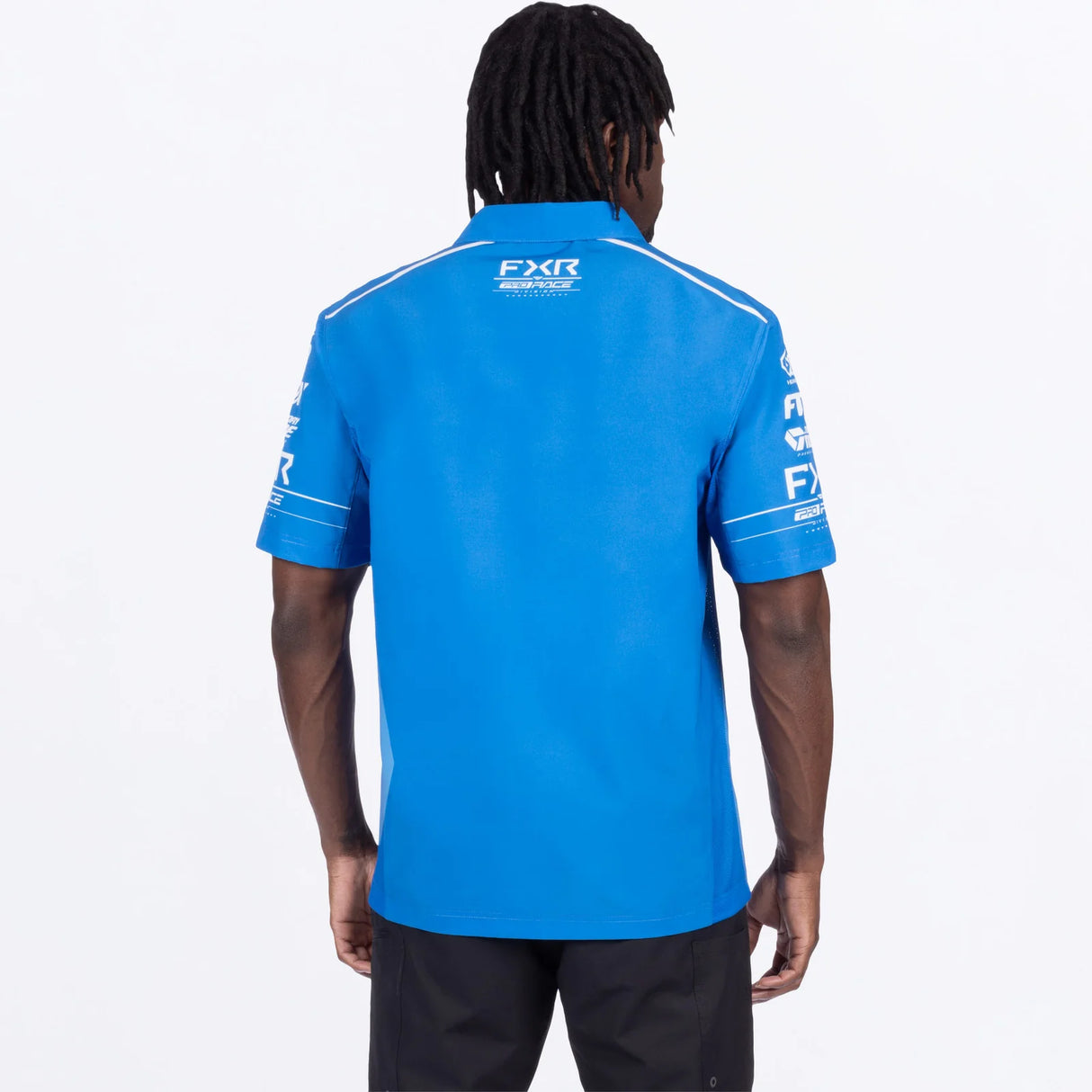 Men's Race Div Performance UPF Polo Shirt