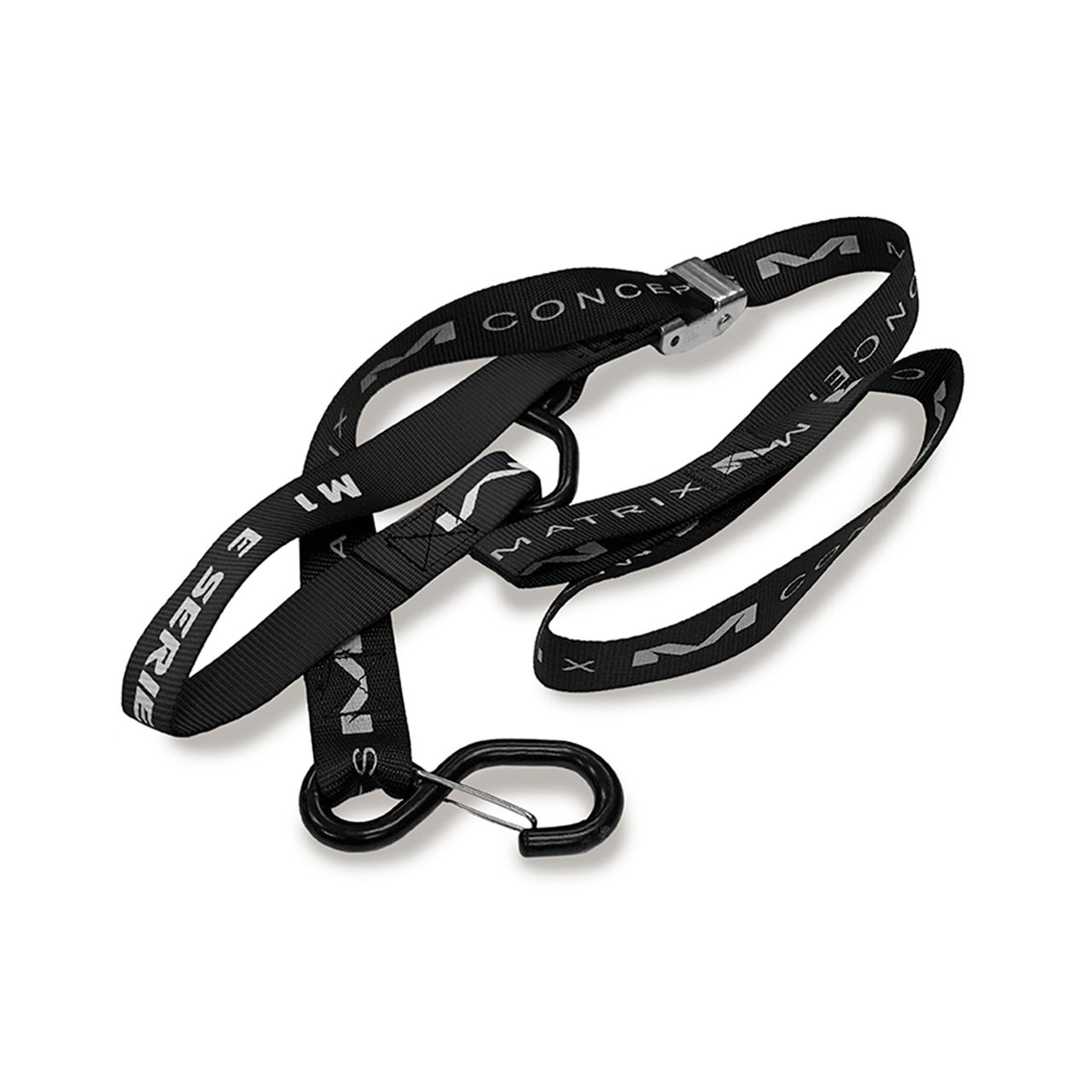 MATRIX E SERIES 1 INCH TIE DOWN SET BLACK