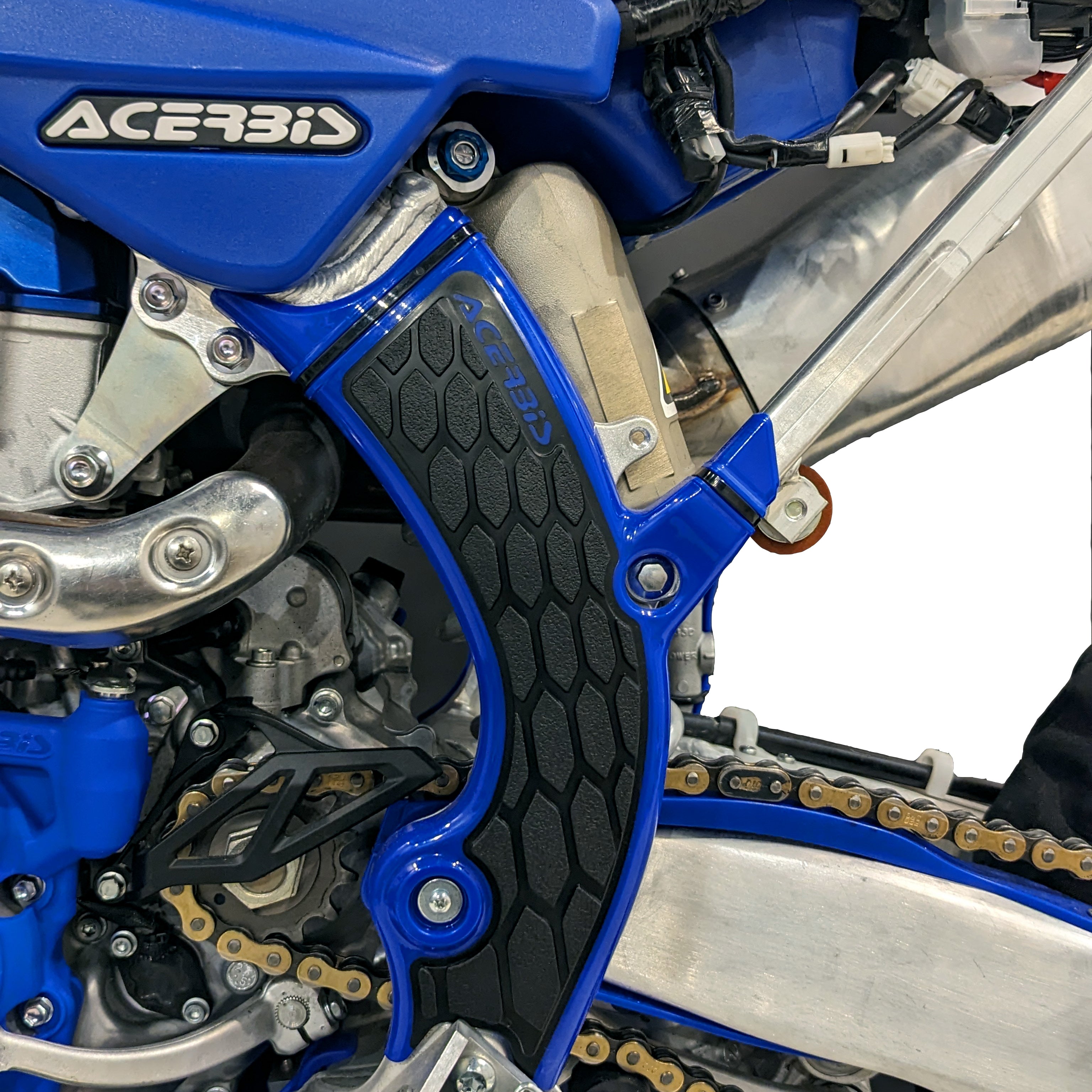 ACERBIS X-GRIP FRAME GUARD BLUE/BLACK YZ-450F