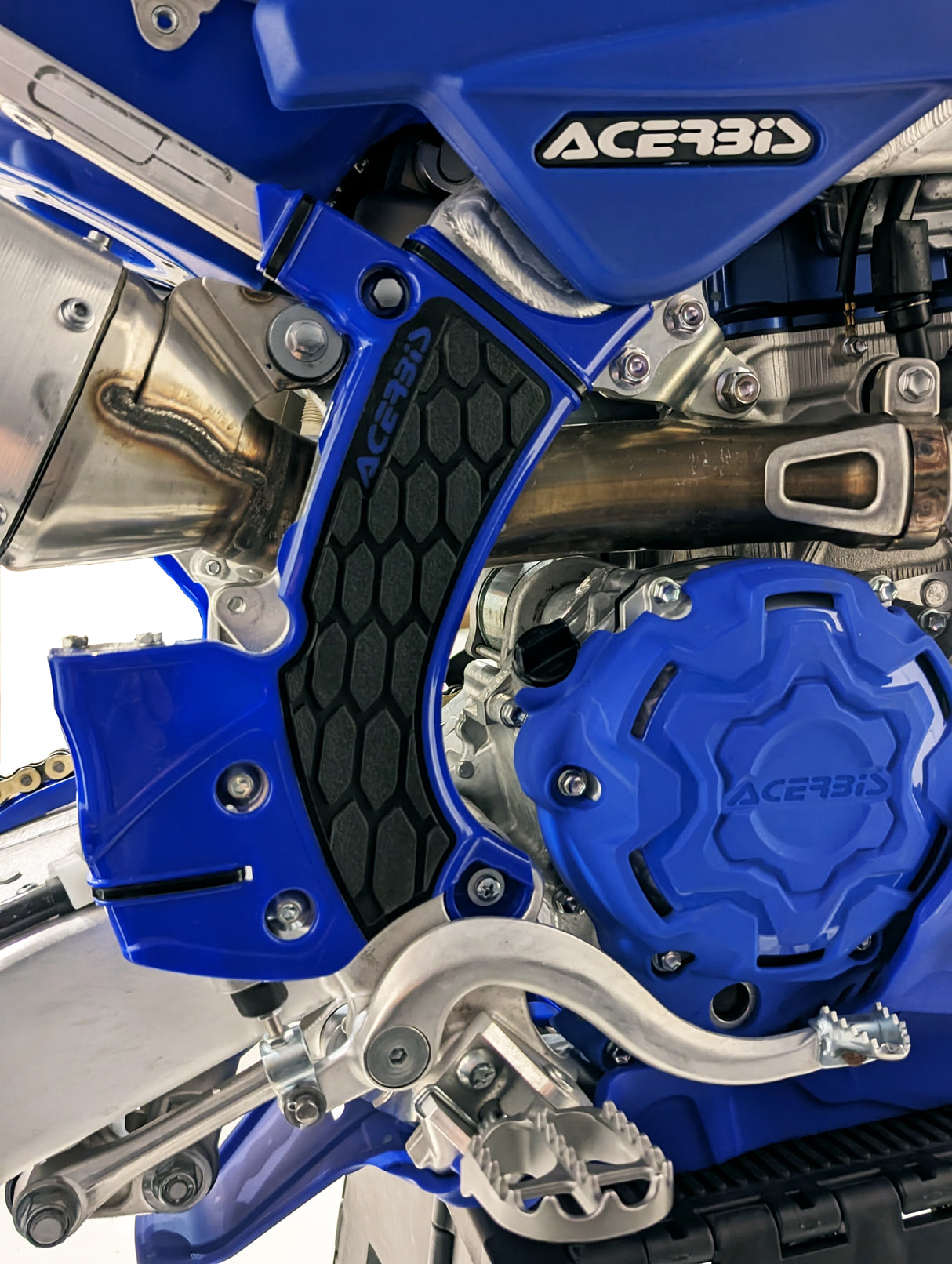 ACERBIS X-GRIP FRAME GUARD BLUE/BLACK YZ-450F