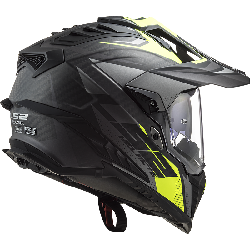 LS2 MX701 EXPLORER CARBON ADV HELMET
