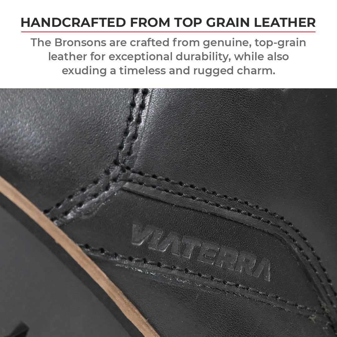 VIATERRA BRONSON - RETRO MOTORCYCLE RIDING BOOTS