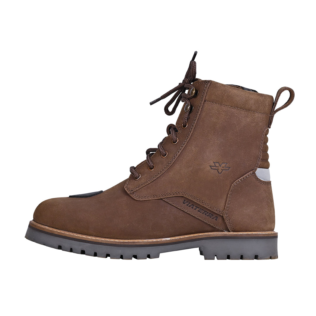 VIATERRA BRONSON - RETRO MOTORCYCLE RIDING BOOTS FOR WOMEN