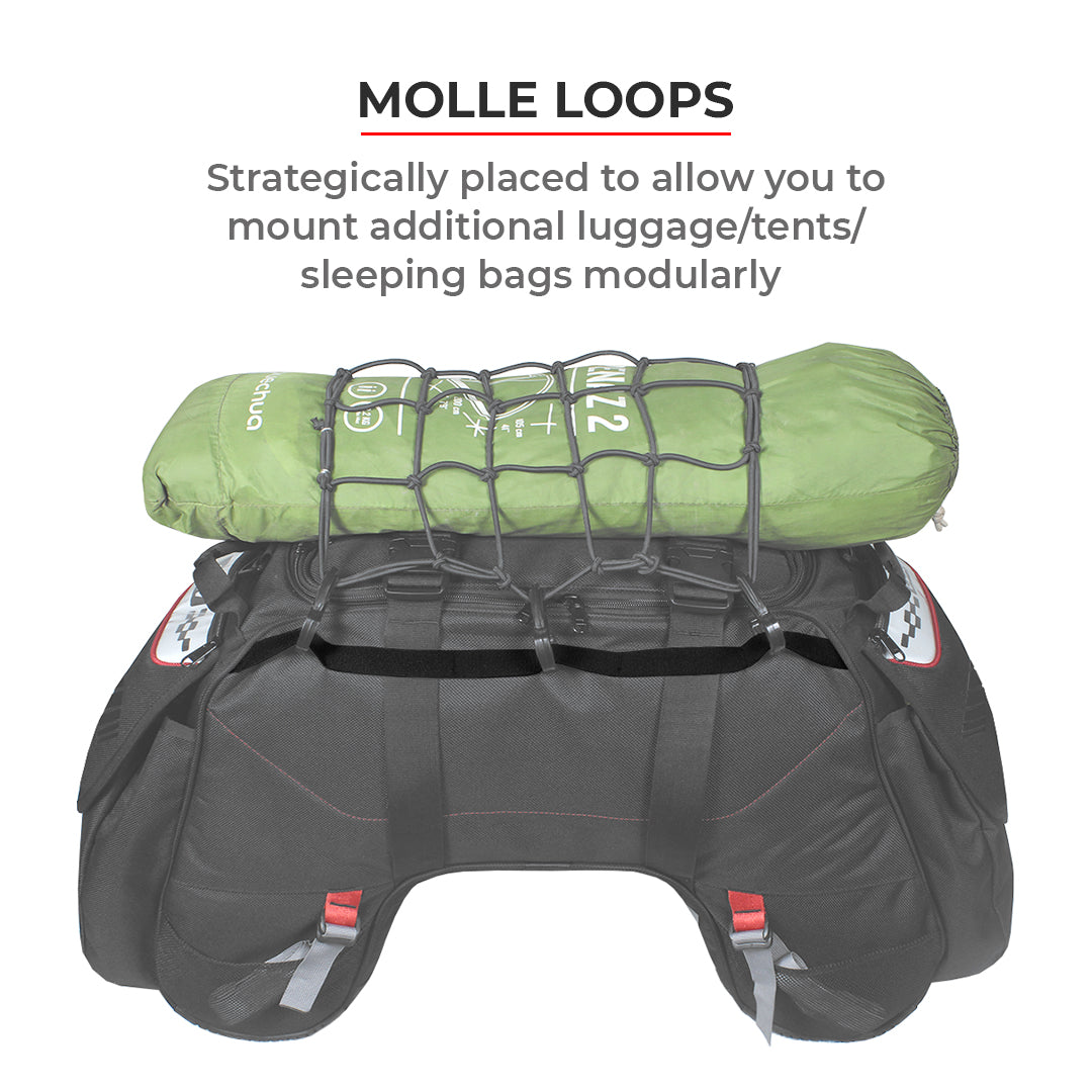 VIATERRA CLAW - 100% WP MOTORCYCLE CLAW BAG
