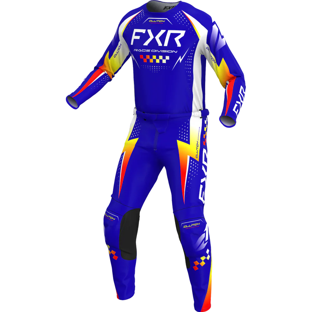FXR Clutch Pro MX COMBO KIT 2026 Royal/Yellow/Red