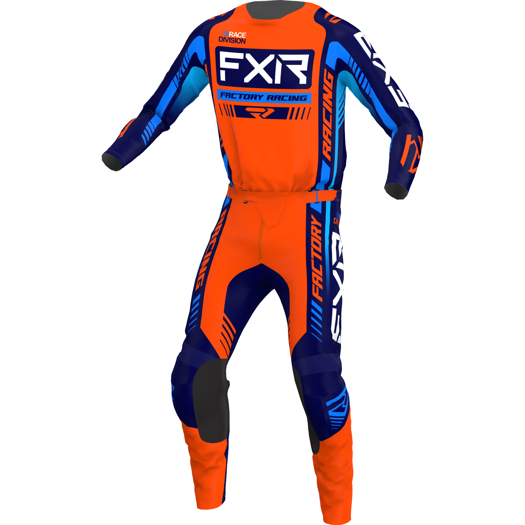 FXR CLUTCH PRO MX COMBO KIT (ORANGE NAVY)