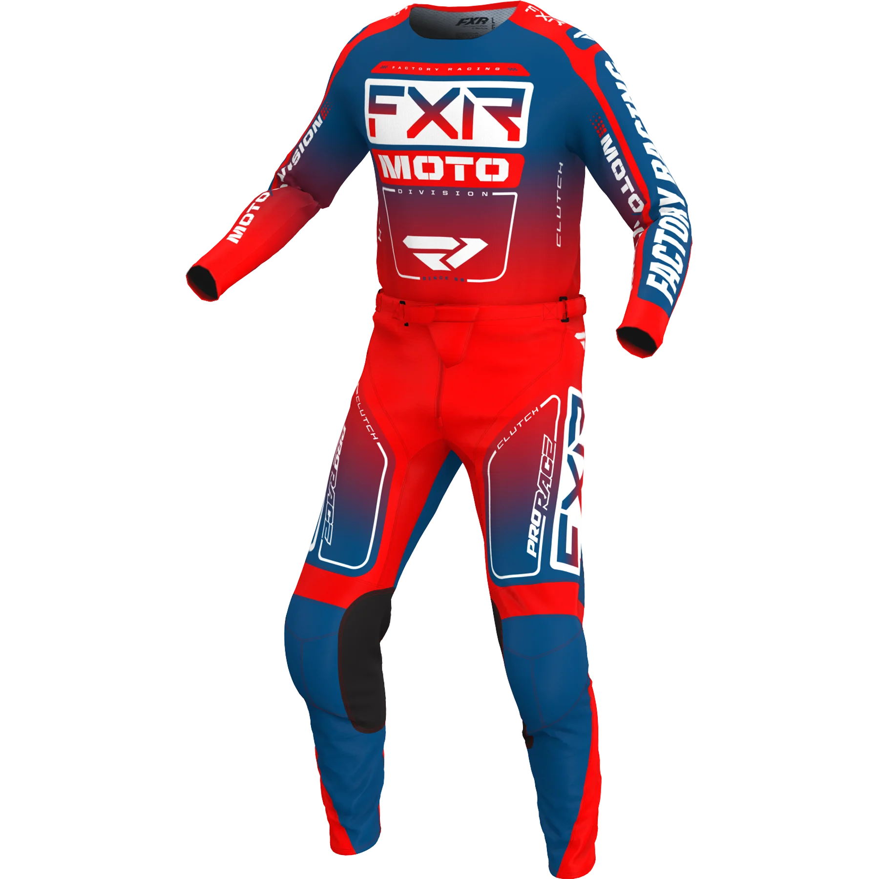 FXR CLUTCH MX COMBO KIT (SLATE RED)