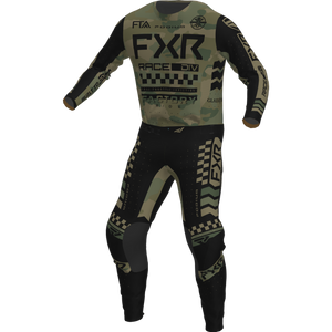 Maillot Moto Losi FXR Yellow Podium Gladiator - Set Jersey PM-SM/MX LOS-2282