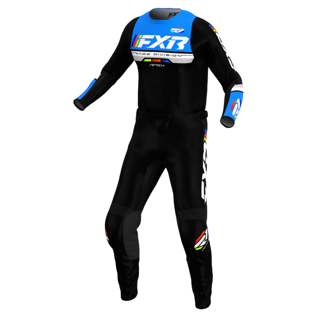 FXR MX APEX COMBO KIT BLUE