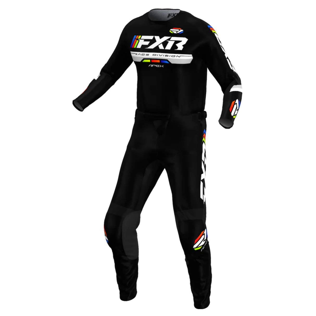 FXR MX APEX COMBO KIT BLACK