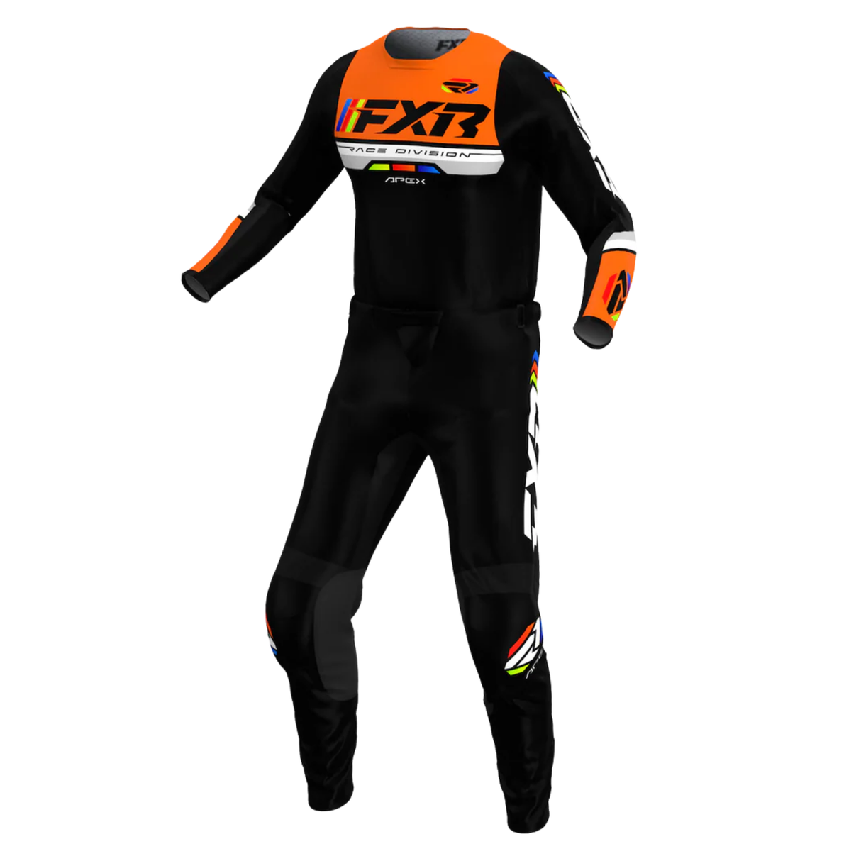 FXR MX APEX COMBO KIT ORANGE